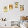 thumbnail image 4 of PixonSign Set of 4 Vintage Adhesive Canvas Posters, Framed Wall Art Leyendecker Advertisement Newspaper Covers Classic Historic American Prints, Ancient Civilization Wall Décor - 12"x16" White, 4 of 5