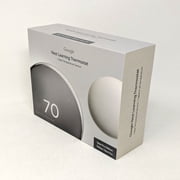 Google Nest GV67335 Google Nest Learning Thermostat (4th gen) w/ Temperature Sensor (2nd gen) Silver
