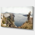 thumbnail image 2 of Belle Vue de l'Le Santorini - Impression sur Toile Paysage, 2 of 3