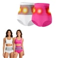thumbnail image 3 of LILIYA Women's Shapewear Shorts 2-Pack High Waist Tummy Control Plus Size Briefs Body Shaper Thigh Seamless Panties, 3 of 8