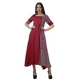 thumbnail image 1 of Moomaya Robe de Soirée à Manches Courtes en Viscose Col Rond pour Femmes, 1 of 4