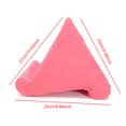 thumbnail image 2 of Soporte de almohada de teléfono de la tableta Stand de lectura de ángulo múltiple Soporte de almohada de esponja (rosa), 2 of 8
