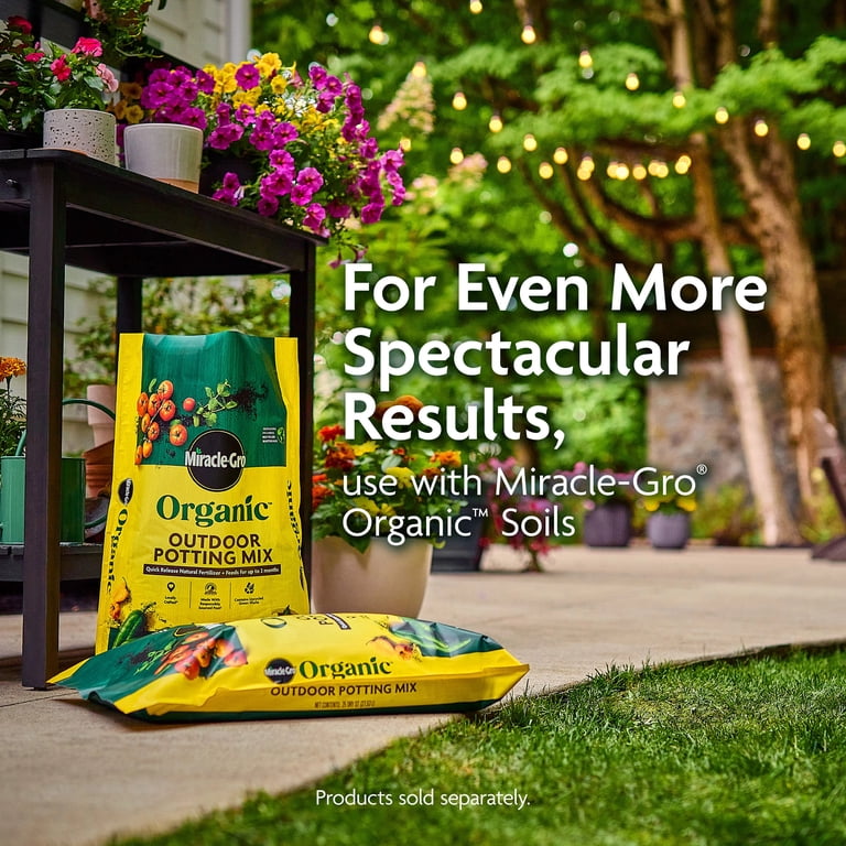 Miracle-Gro 3 lbs Organic Granules Plant Food - Walmart.com
