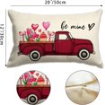 thumbnail image 3 of Valentines Day Pillow Covers 12x20 Be Mine for Birthday Gifts Truck Throw Pillow Cover Decorations Farmhouse Outdoor for Home Decor, 3 of 5