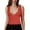 Red, variant on MIXUE Tank Top for Women Summer Solid Color Floral Lace V Neck Sleeveless Slim Fit Casual Night Out Camisole Vest Womens Tank Tops Streetwear,Pink,XXL