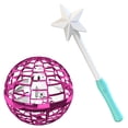 thumbnail image 1 of Flynova Pro Flying Ball Boomerang Spinner Dynamic RGB Lights with Stick Control (Pink ball + Stick), 1 of 8