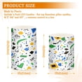 thumbnail image 6 of Yayeee Flameless Candles with Remote Flickering Battery Operated Multi Color Changing, Blue Simple Shapes, 6 of 7