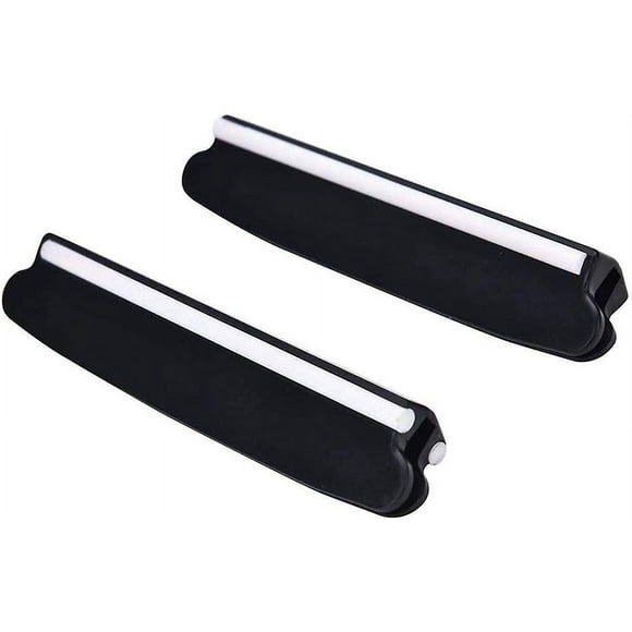 Professional Knife Sharpening Guide, Random Knife Sharpener Angle Guide, Sharpening Guide For Whetstone, Black(2 Pack)