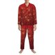 thumbnail image 3 of Fotbe Merry Christmas Pijama de Hombre con Estampado de Manga Larga, Conjunto de 2 Piezas, Ropa de Dormir Suave y Cómoda con Bolsillos-X-Large, 3 of 7