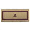 thumbnail image 1 of Nedia Home 02074R Single Picture - Brown Frame 24 x 57 In. Heavy Duty Coir Doormat - Monogrammed R, 1 of 4
