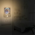 thumbnail image 2 of Yayeee 2-Pack Plug in LED Night Lights with Light Sensors Motion Detectors, Beautiful Floral Moon, 2 of 7