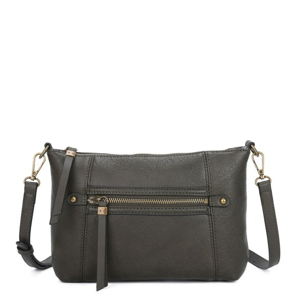 Mia Women Medium Multi Functional Crossbody Bag by Ampere Creations - Army Green