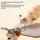 thumbnail image 2 of Juguete Electrónico para Gatos,Juguete Interactivo con Forma Gorrión, Pájaro, Simulación Sonido, Juguetes Peluche para Gatos, Juguetes para Burlas, Juguete para Gatitos Que Cantan, 2 of 6