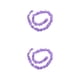thumbnail image 4 of Enredaderas Flores Artificiales Wosthever Cuerda Plantas Colgantes Morado Claro 2Conjunto, 4 of 6
