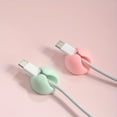 thumbnail image 6 of 3-pack Of Desktop Cable Managers (one For Each Color), 6 of 8