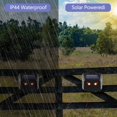 thumbnail image 3 of Solar Predator Control Light 4-Pack Outdoor Motion Activated Animal With Motion Sensor and Flashing Lights Scarer ler For Cat Dog Birds Foxes, 3 of 7