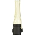 thumbnail image 3 of Nine West Gerri Cream Patent Chunky Block Heel Squared Toe Ankle Platform Boots (Cream Patent, 7.5), 3 of 6