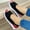 Black, variant on WIZUTIZ Platform Sandals Women Womens Beach Sandals Flat Sandals Open Toe Sandals Sandals Women Dressy Comfort Stretch Beach Sandals Pull-On Shoes Wide Solid Sandals for Older Women Holiday