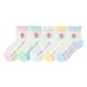 thumbnail image 1 of 5 pares de calcetines tobilleros de algodón para bebés y niños, calcetines finos de primavera y verano, 1 of 6