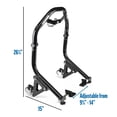 thumbnail image 5 of Venom Motorcycle Stand, Rear Paddle Attachments, Lift Stand with Dolly Wheels, Black, Compatible with 2006-2022 Suzuki GSX-R 600/750, 5 of 9