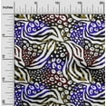 thumbnail image 1 of oneOone Cotton Cambric Maroon Fabric Animal Skin Sewing Material Print Fabric By The Yard 42 Inch Wide-2J2, 1 of 4