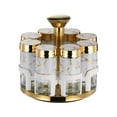 thumbnail image 2 of Rotating Glass Spice Rack Kitchen Seasoning Bottle Set with Storage Box, 2 of 5