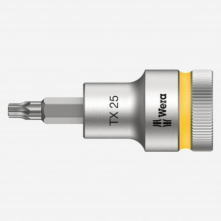 UPC: 4013288183323 | Wera 003831 1/2  Drive Zyklop Torx Bit Socket with Holding Function T25