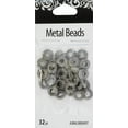 thumbnail image 2 of Cousin DIY Round Metal Beads, Unisex for Adults and Teenagers, Unisex, Model# 63500496, 32 Pieces, 2 of 2
