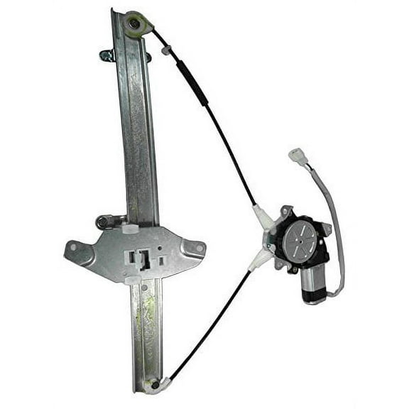 TRQ Power Door Window Regulator w/ Motor Passenger Side Right RH for Camry Coupe WRA51141 Fits select: 1994-1996 TOYOTA CAMRY