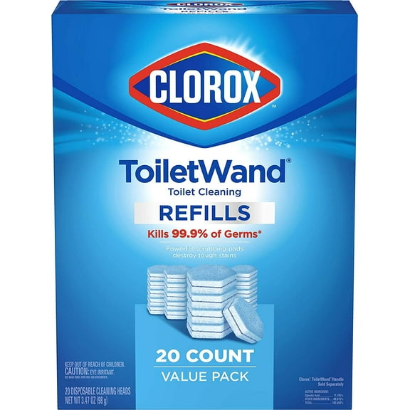 ToiletWand Disinfecting Disposable Toilet Cleaning Head Refills (10-Count)