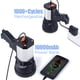 thumbnail image 5 of Spotlight YIERBLUE recargable de 1.000.000 lm con trípode plateado, 5 of 7