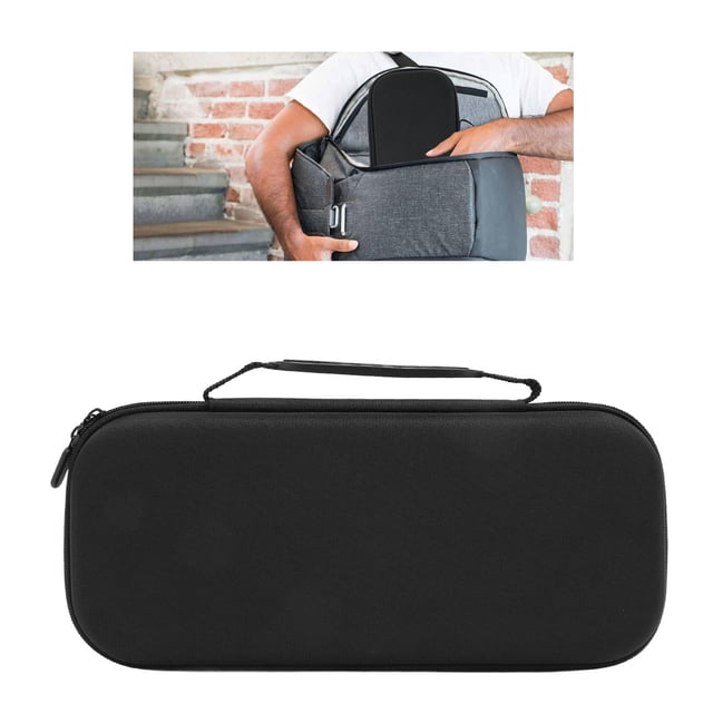 Bolsa de Transporte de Consola Portátil, A Prueba de Rasguinos Negros Portátiles Impermebles Impermebles