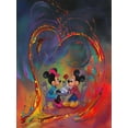 thumbnail image 1 of Disney Mickey Mouse And Minnie Colorful Canvas Painting Wall Art Donald Duck Posters Prints For Living Room Cartoon Home Decor80x120 CM NO FRAME Gao Jinjia LED, 1 of 2