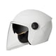 thumbnail image 4 of Casco de motocicleta con doble visera abatible hacia arriba, a prueba de golpes, cálido y cómodo casco integral para hombres y mujeres, color blanco perla, 4 of 5