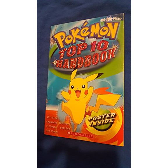 Pre-Owned Top 10 Handbook (Pokemon), 9780545001618, 0545001617, Paperback,