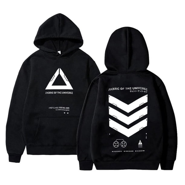 Sudadera con capucha de tela cósmica, ropa de calle Punk, moda urbana, informal, patinaje sobre ruedas, correr, estilo Cyberpunk