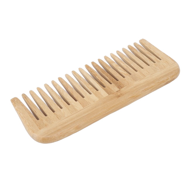 Wide Tooth Comb, Eco Friendly Easy Styling Flexible Structure Wet Hair Comb For Home For Travel For Long Hair