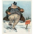 thumbnail image 2 of John Samuel Pughe 20x22 Gold Ornate Framed and Double Matted Museum Art Print Titled - I Guess I Can Keep Right Ahead (1903), 2 of 4