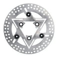 thumbnail image 1 of Motorcycle Brake Disc, Brake Disc Rotor High Impact 220mm/8.7in Half Floating Universal  Replacement For  For Autocycle, 1 of 8