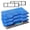 Blue,1+2+3 Pack, variant on Reusable Mop Pads Refills, Replacement Pads Compatible with Shark Vac Mop VM252 VM200 VM180 VM401 VC205 VM250 QM250 VM190, Hardwood Floor Mop Pad with Upgraded Dirt Chamber, Blue (1+2+3 Pads)