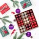 thumbnail image 1 of Christmas 3CM-72PCS Electroplated Set Christmas Tree Pendant Kraft Paper Box Decorations, 1 of 5