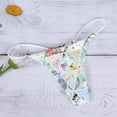 thumbnail image 2 of Clearance 2024!Ladies Printed Breathable Panty Thong Panties for Women L, 2 of 5