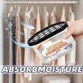 thumbnail image 1 of Moisture Absorber for Closet, Portable Dehumidifier Box for Home, Compact Desiccant Container for Small Spaces, Wardrobe, Bathroom Drawer, Effective Humidity Control, Water Absorbing Dehumidifier, 1 of 8