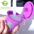 thumbnail image 4 of SHAR 6Pcs Reusable K Cups For Keurig, Reusable K CUP Coffee Filter Refillable Single K CUP for Keurig BPA Free（Purple+ spoon）, 4 of 5
