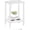 Marble White, variant on End Table with  Station, Small Side Table with Outlets, Nightstand Bedside Table, 2-Tier Storage Shelf for Small Space,  Room, , Brown TB01BB040C