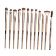 thumbnail image 3 of 12Pcs Pro de ojos Cepillo de de cejas Set Pinceles de maquilje Piel normal Zulema pinceles para maquillaje de ojos, 3 of 6