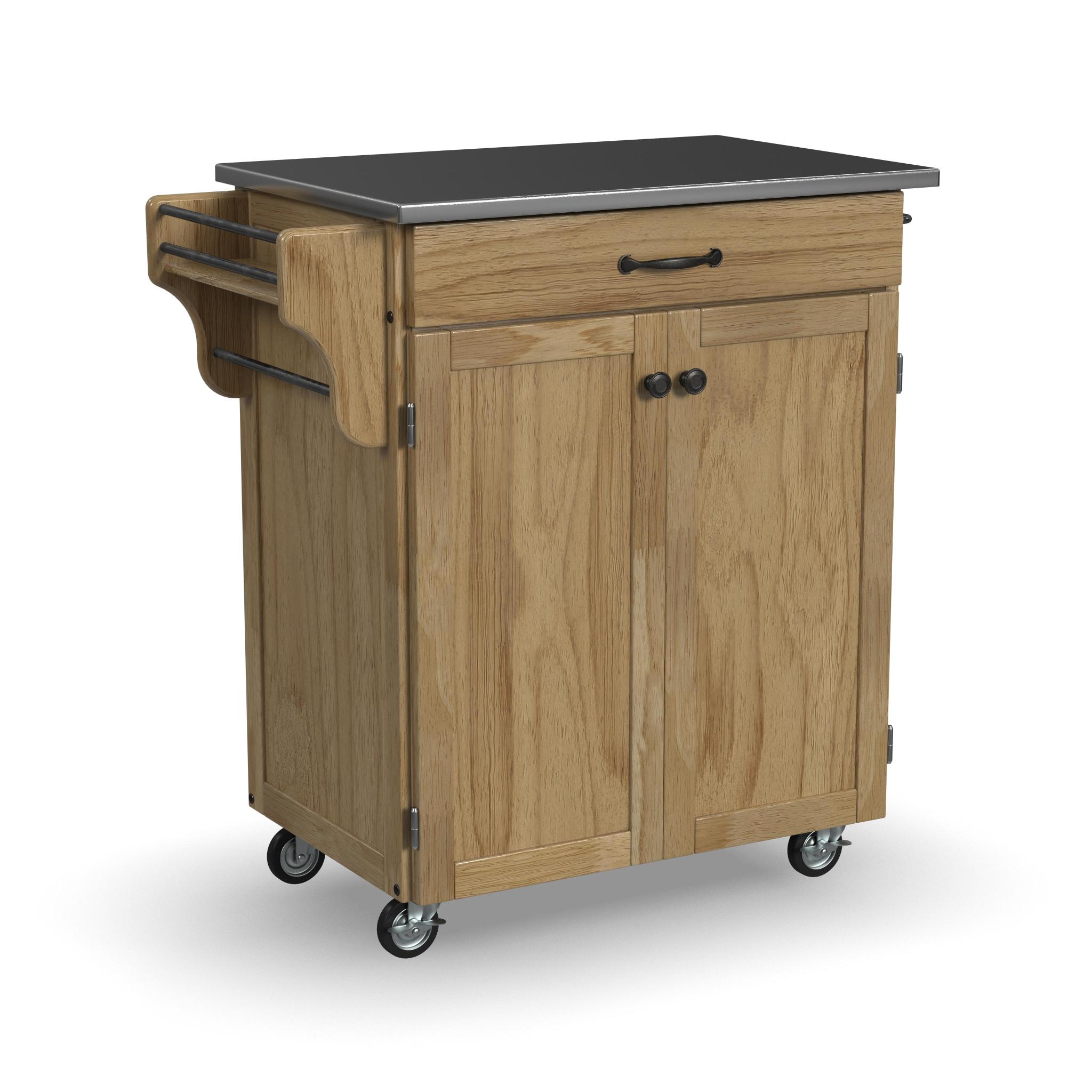 Cuisine Cart Brown Kitchen Cart