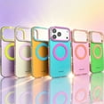 thumbnail image 5 of Magnetic For iPhone 17 Phone Case,Compatible with Wireless Charging,Vibrant Two-color Contrasting Design,Anti-Scratch Shockproof Anti-fall Drop protection,Thin Fit Phone Case,A, 5 of 7