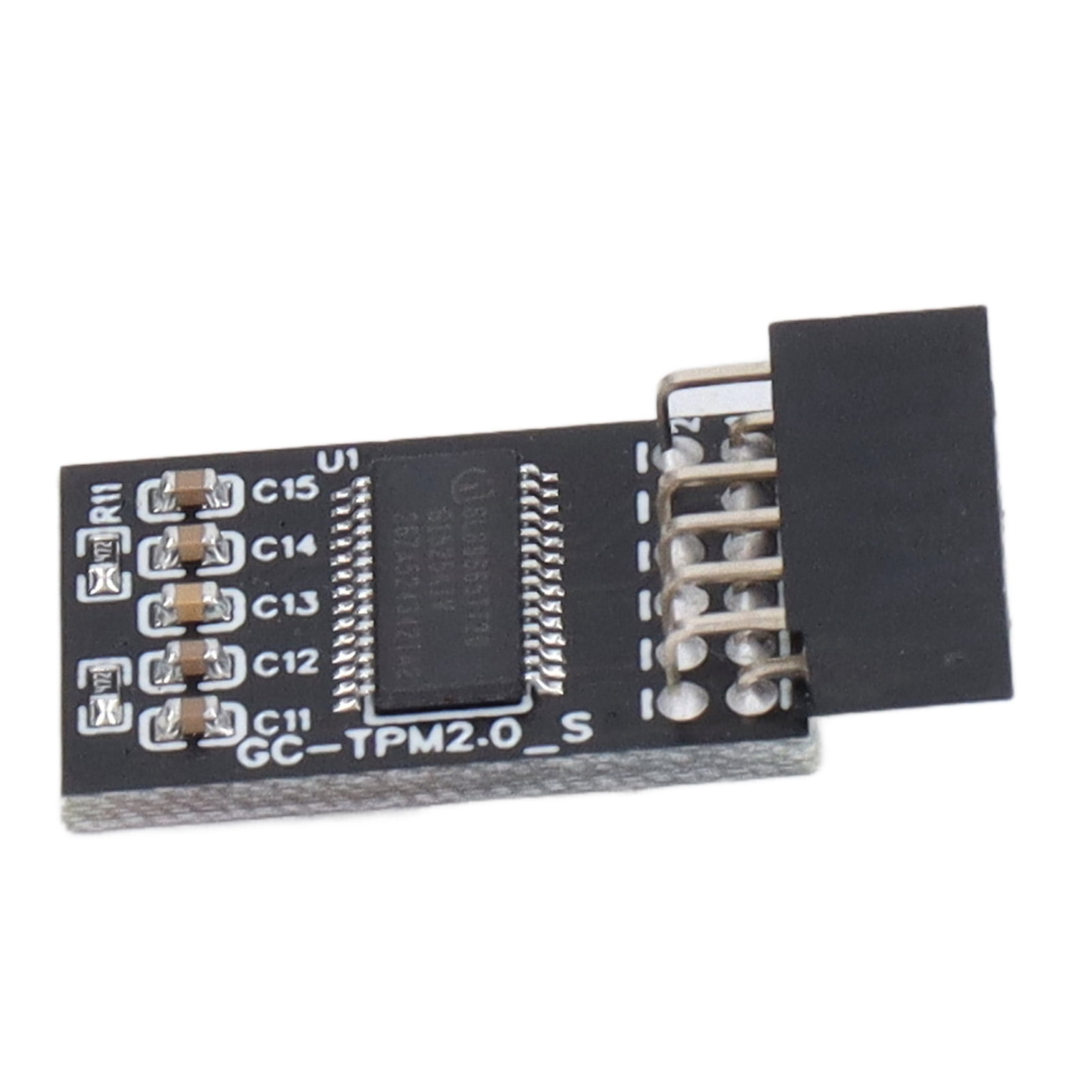 Encryption Security Module, SPI Interaface 27mm Length TPM 2.0 Module  Electronic Component for DIY - Walmart.ca