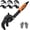 L, variant on Self Adjusting Pipe Wrench Set, 10 & 15 Inch Universal Adjustable Spanner with 0.55“-2.48” 14mm-60mm Jaw Range for Standard Irregular Nuts, Pipes, Plumbing Hand Repair Tools (S,Orange&Black)